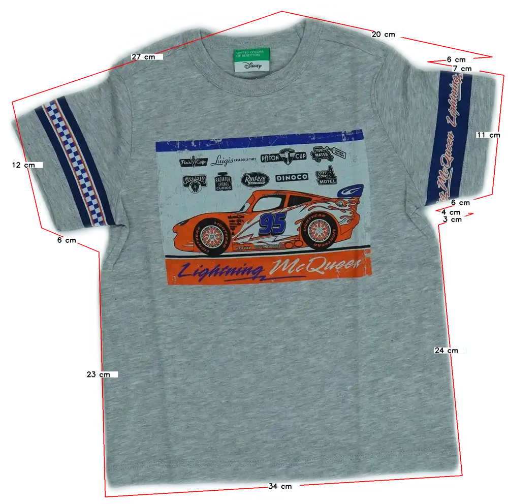 Szürke Disney Póló EU 98 / UK 3 év / US 3T