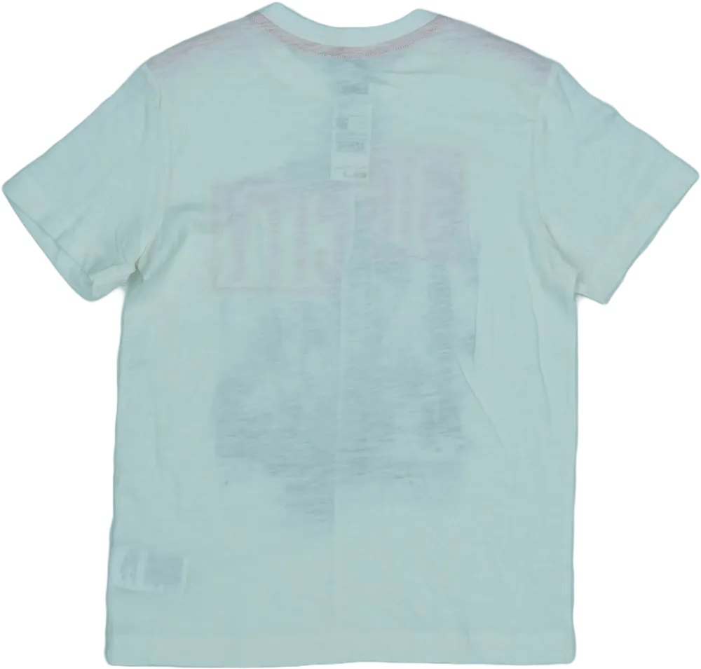 Fehér Benetton Póló EU 140 / UK 10 év / US 10 év/L