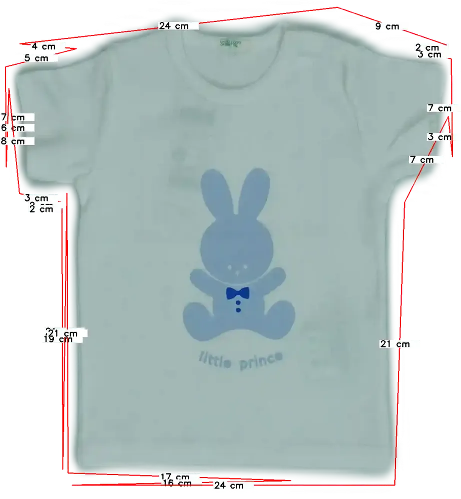 Fehér Benetton Póló EU 80 / UK 9-12 hónap / US 12 hónap