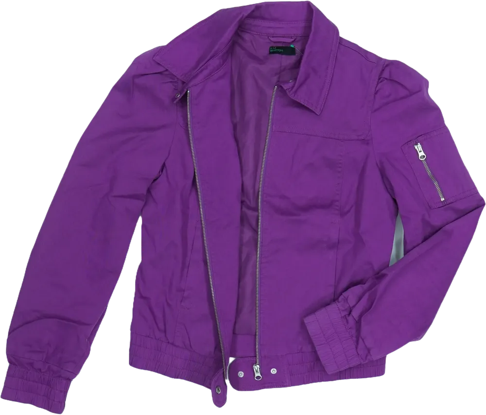 Lila Benetton Télikabát EU 176 / UK 16 év / US XL