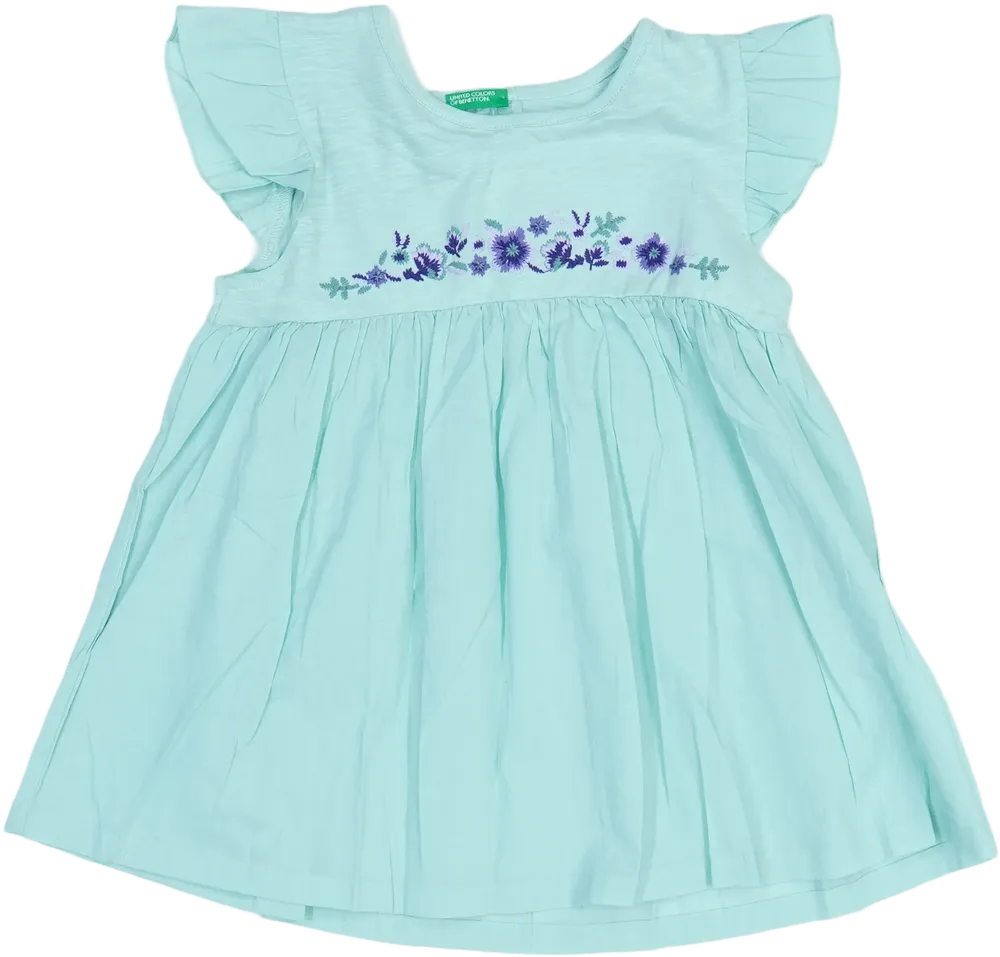 Zöld Benetton Tunika EU 128 / UK 8 év / US 8 év/M