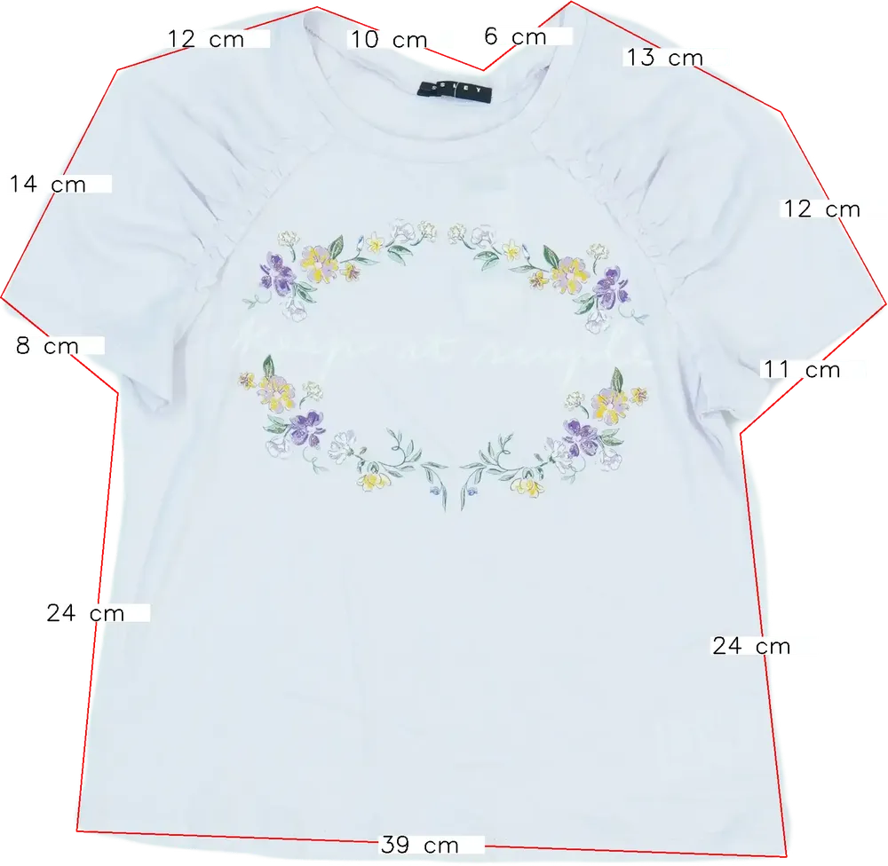 Lila Sisley Blúz EU 128 / UK 8 év / US 8 év/M