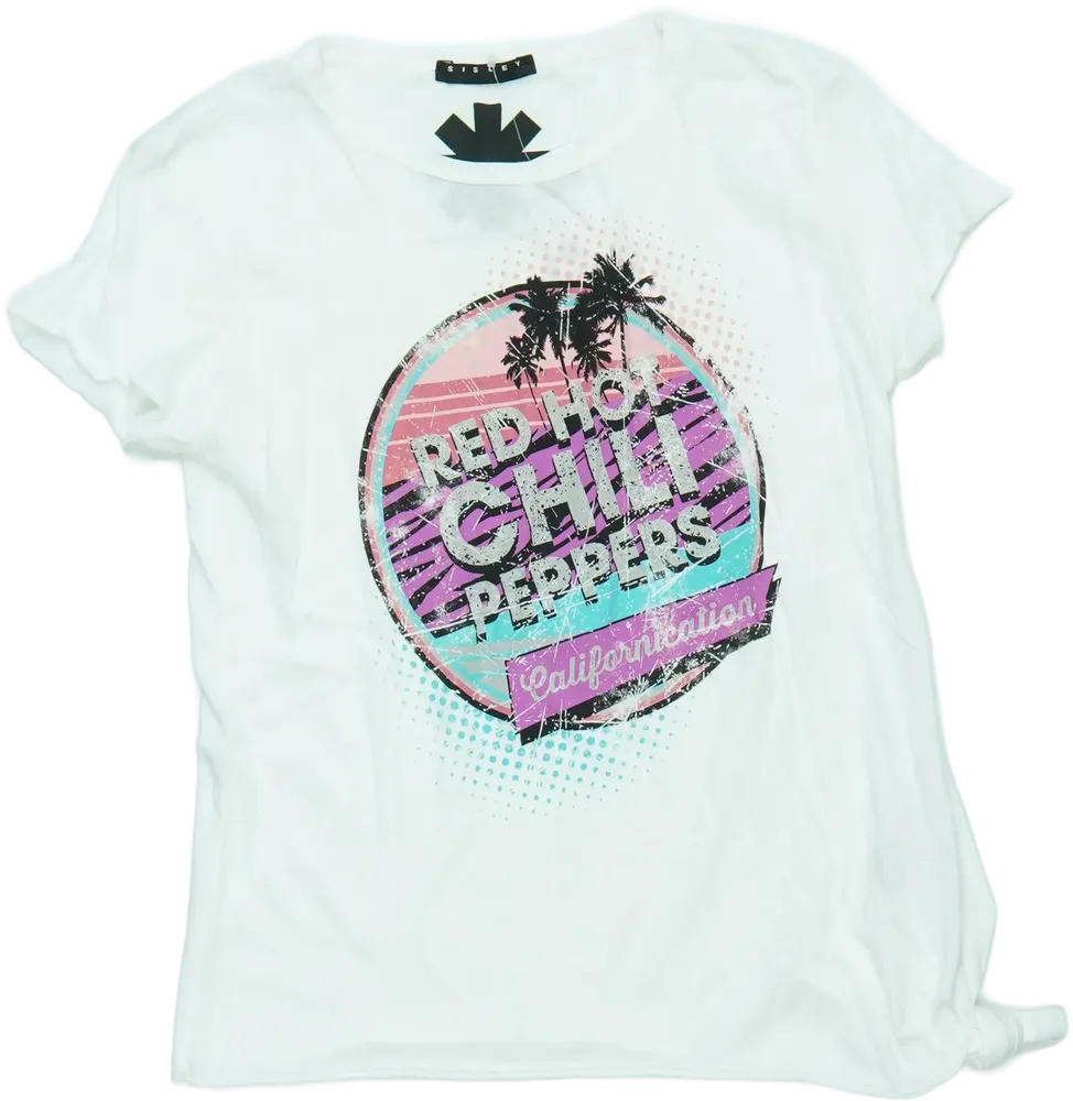 Fehér Sisley Póló EU 128 / UK 8 év / US 8 év/M