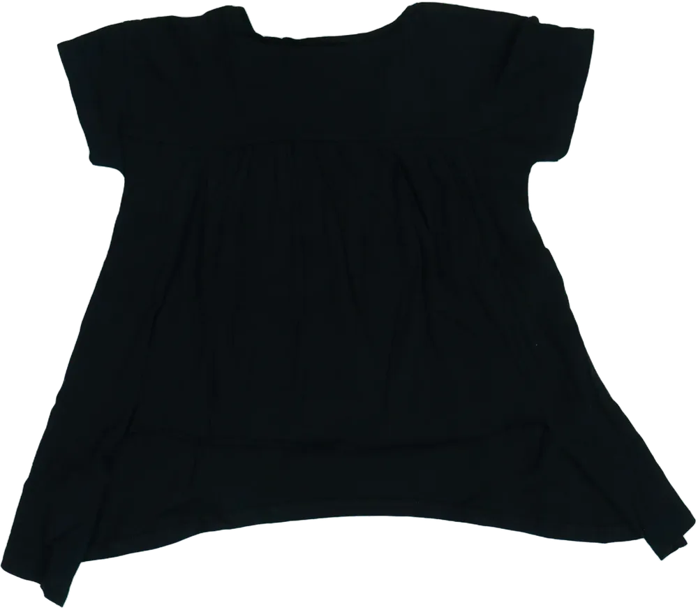 Fekete Sisley Tunika EU 128 / UK 8 év / US 8 év/M