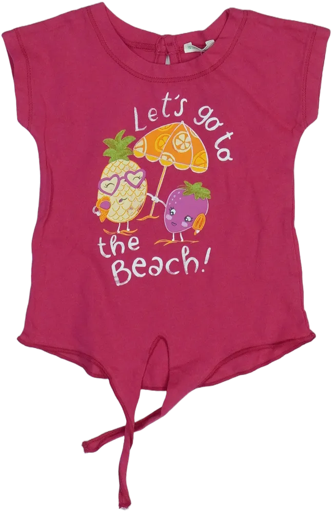 Rózsaszín Benetton Póló EU 62 / UK 0-3 hónap / US 0-3 hónap