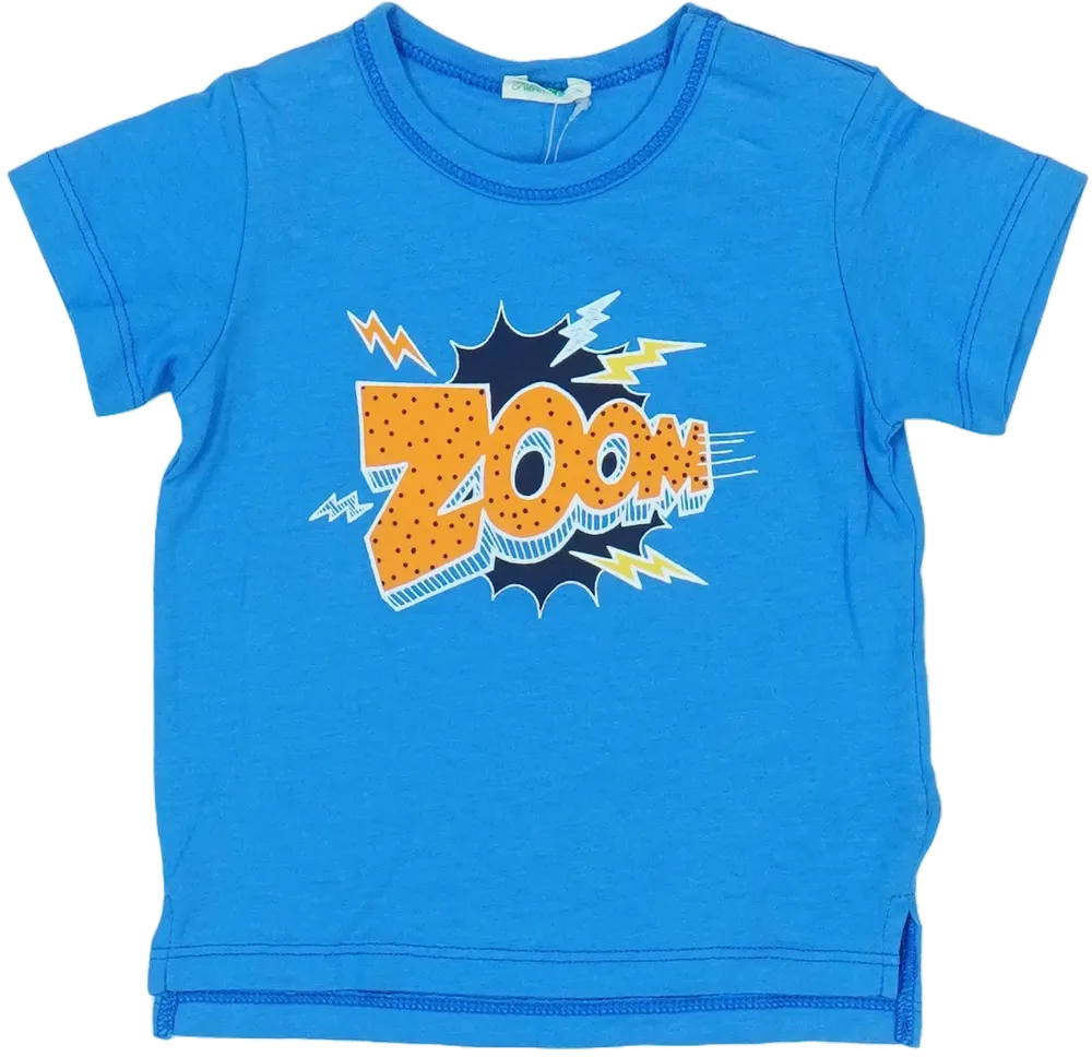 Kék Benetton Póló EU 74 / UK 6-9 hónap / US 6-9 hónap