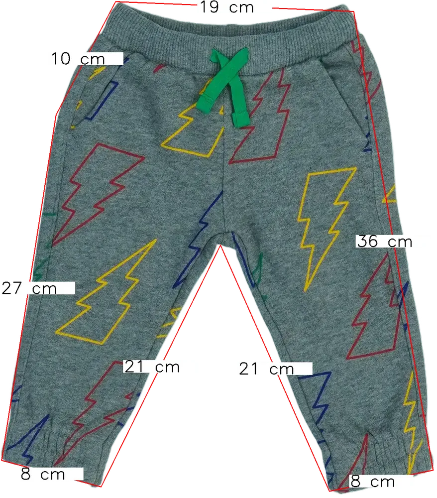 Szürke Benetton Melegítőnadrág EU 74 / UK 6-9 hónap / US 6-9 hónap