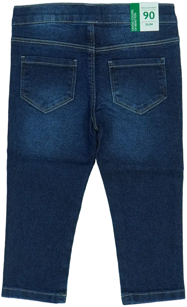 Kék Benetton Farmernadrág EU 92 / UK 2 év / US 2T