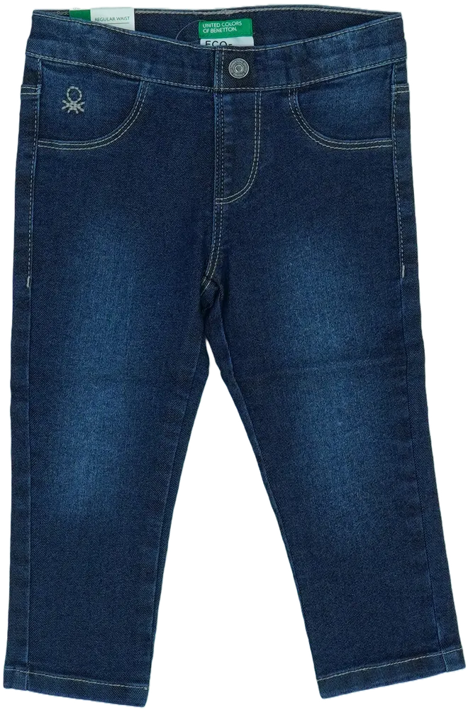 Kék Benetton Farmernadrág EU 92 / UK 2 év / US 2T