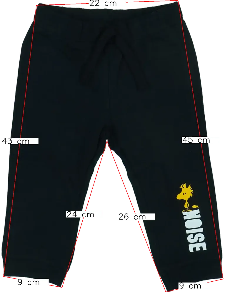 Fekete Benetton Hosszúnadrág EU 86 / UK 12-18 hónap / US 18 hónap