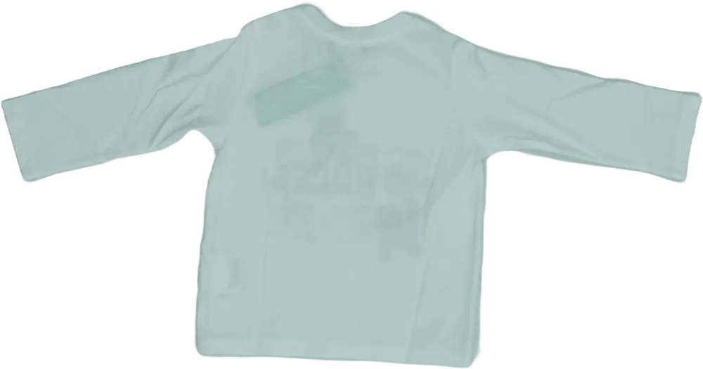 Fehér Benetton Hosszú ujjú felső EU 68 / UK 3-6 hónap / US 3-6 hónap