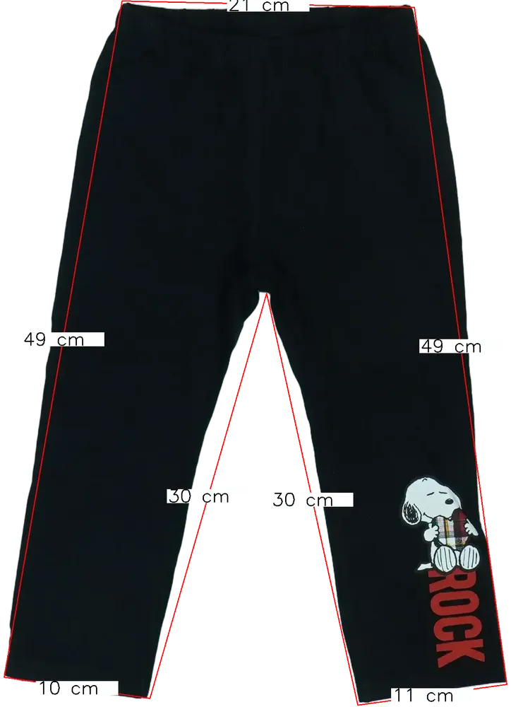 Fekete Benetton Leggings EU 92 / UK 2 év / US 2T