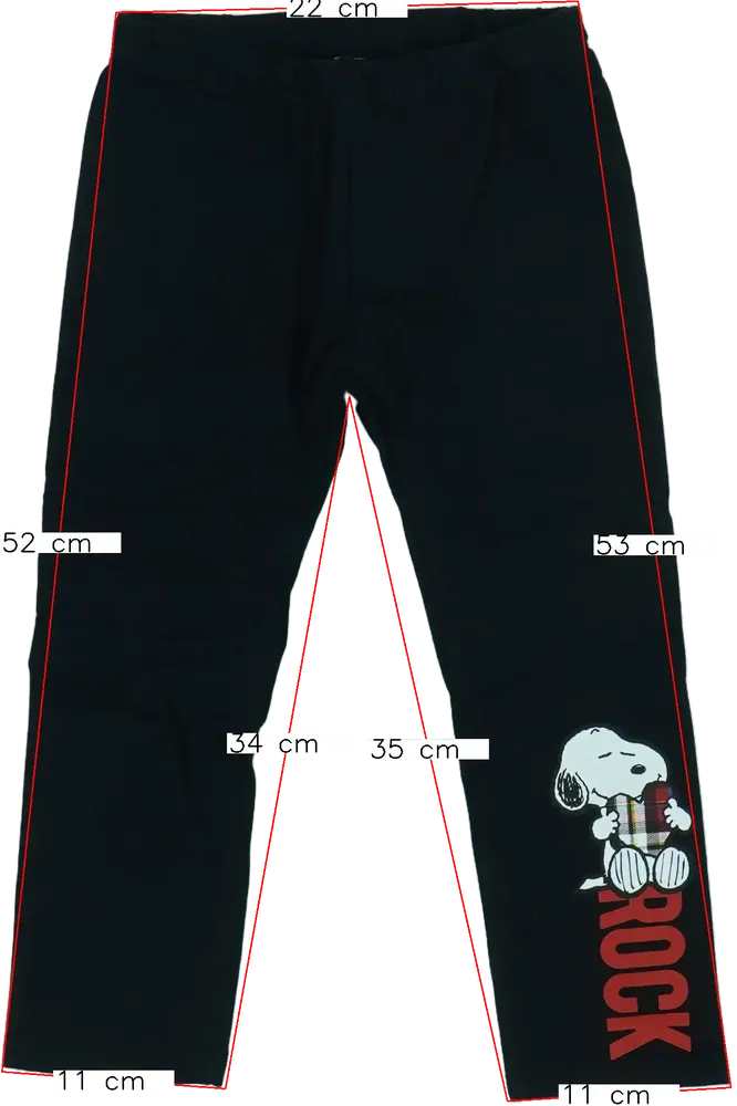 Fekete Benetton Leggings EU 98 / UK 3 év / US 3T