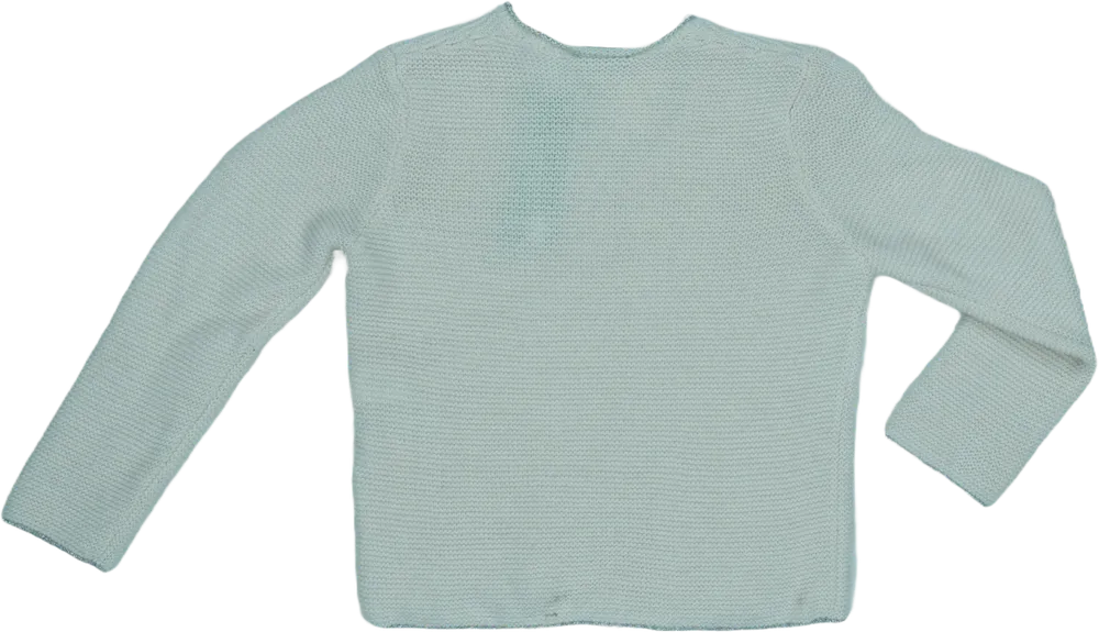 Fehér Benetton Kötött pulcsi EU 104 / UK 4 év / US 4T/XS