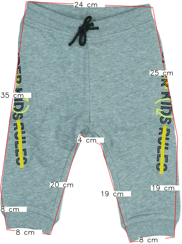 Szürke Benetton Melegítőnadrág EU 86 / UK 12-18 hónap / US 18 hónap