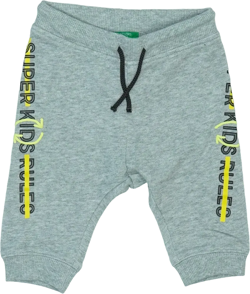 Szürke Benetton Melegítőnadrág EU 74 / UK 6-9 hónap / US 6-9 hónap