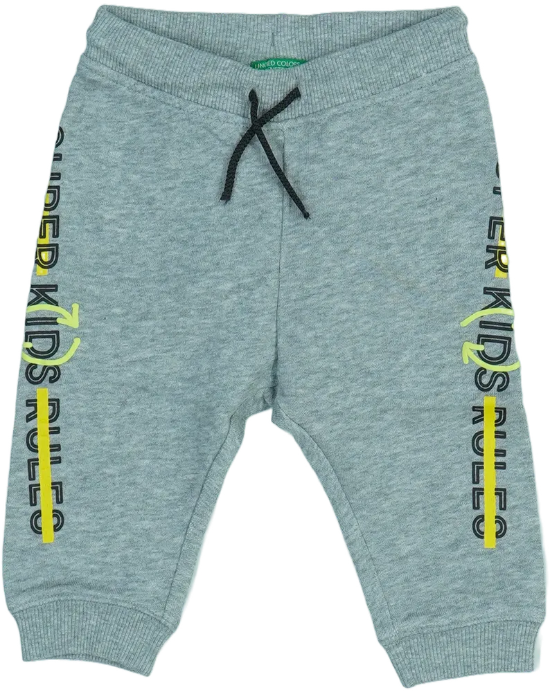 Szürke Benetton Melegítőnadrág EU 80 / UK 9-12 hónap / US 12 hónap