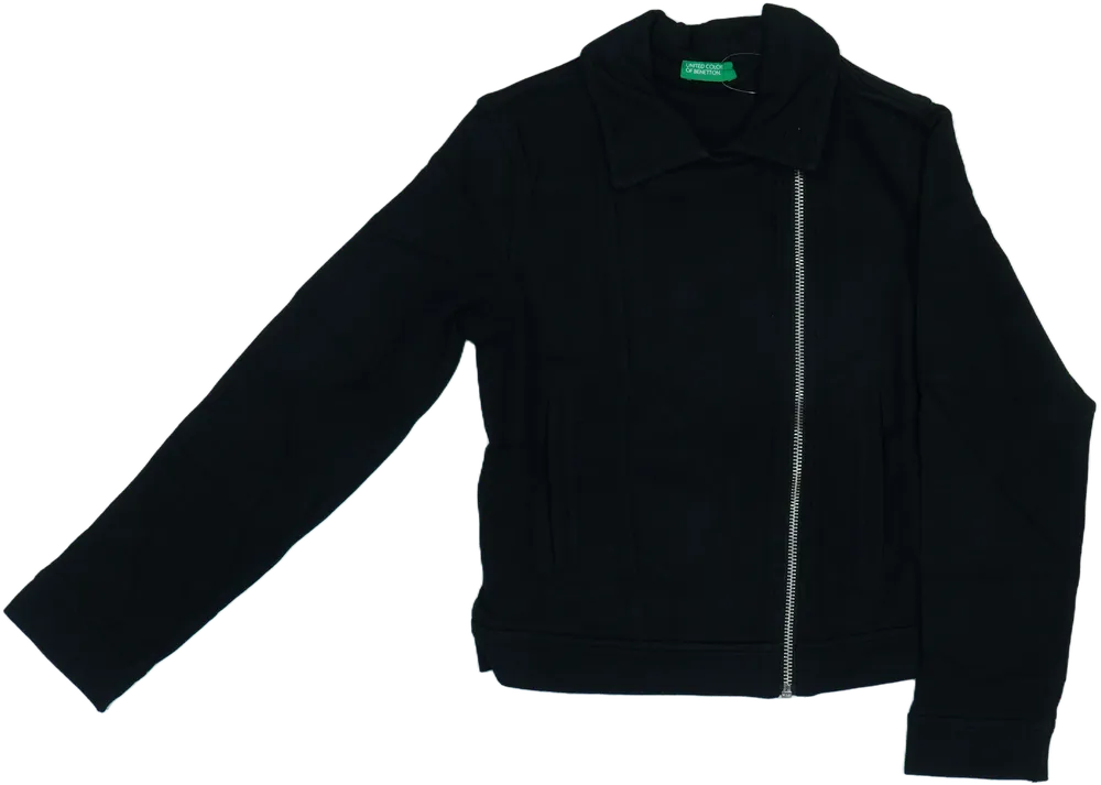 Fekete Benetton Dzseki EU 134 / UK 9 év / US 9 év/L