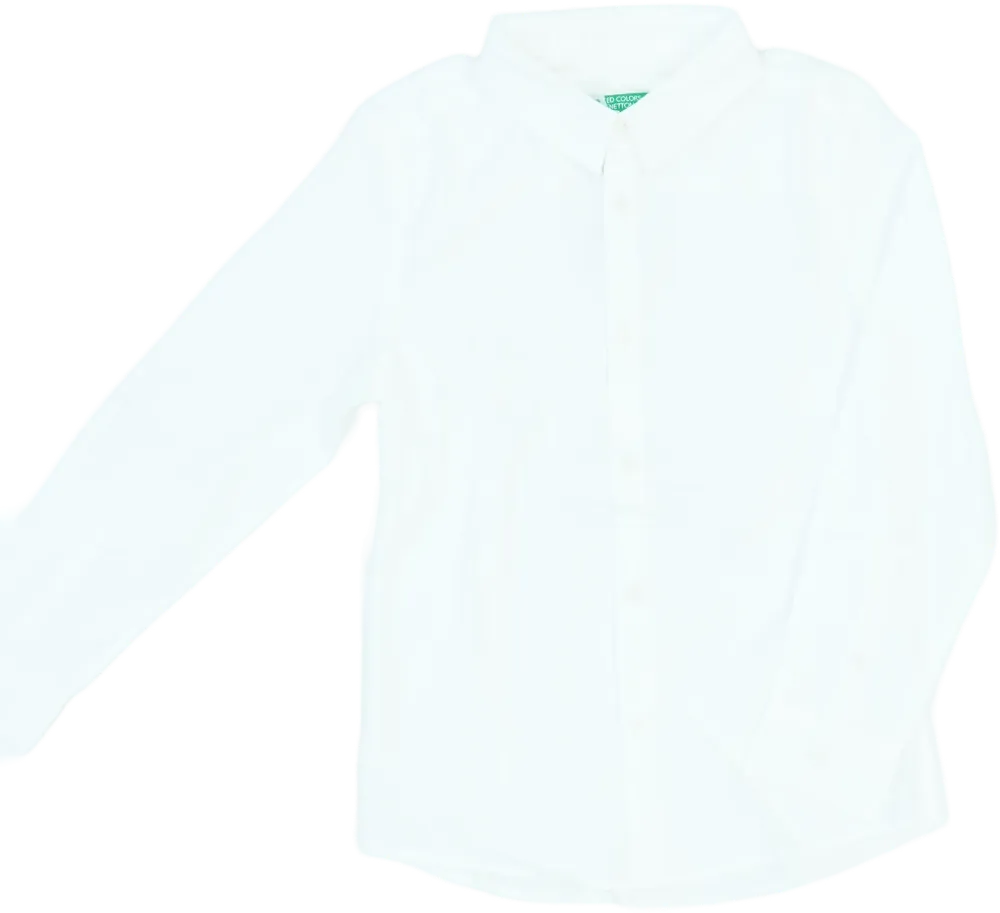 Fehér Benetton Ing EU 110 / UK 5 év / US 5 év/XS