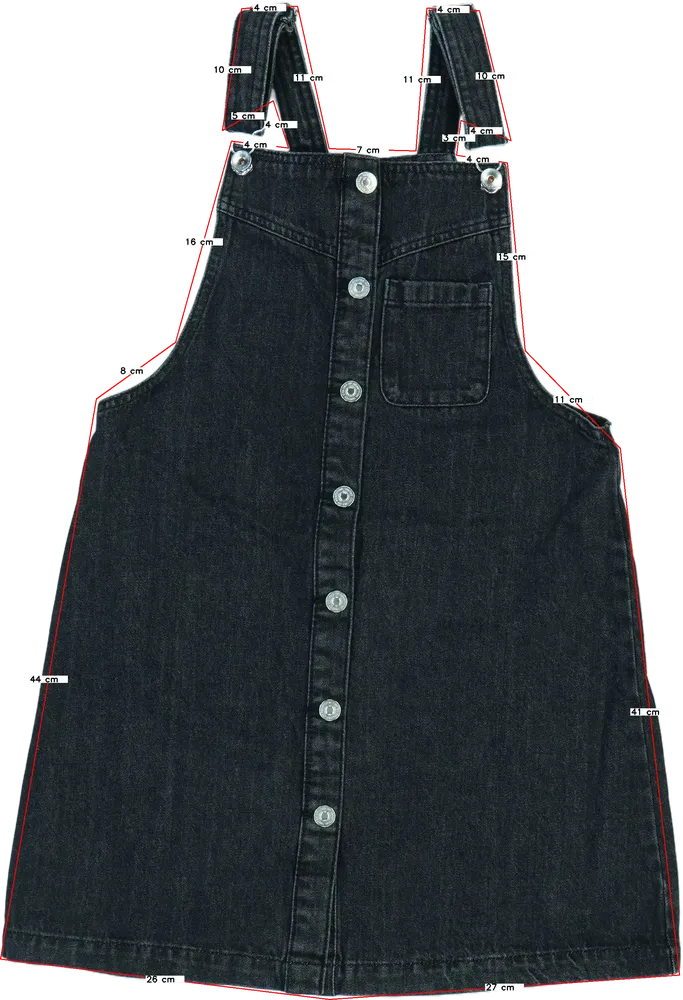 Fekete Benetton Kantáros szoknya EU 158 / UK 13 év / US 14 év/XL