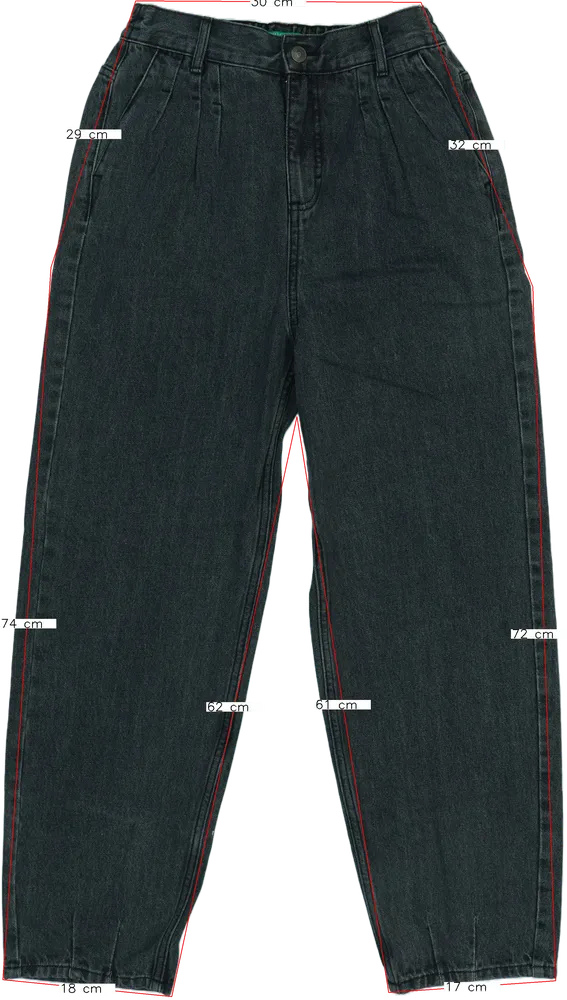 Szürke Sisley Farmernadrág EU 164 / UK 14 év / US 14 év/XL