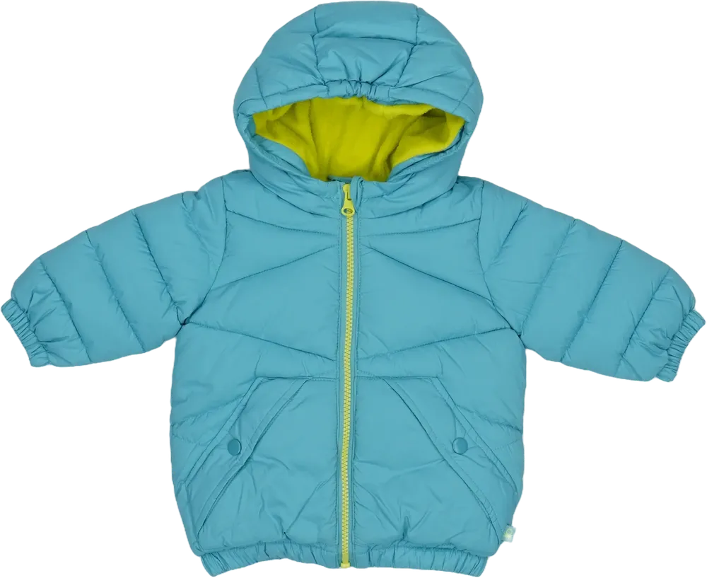 Kék Benetton Télikabát EU 68 / UK 3-6 hónap / US 3-6 hónap