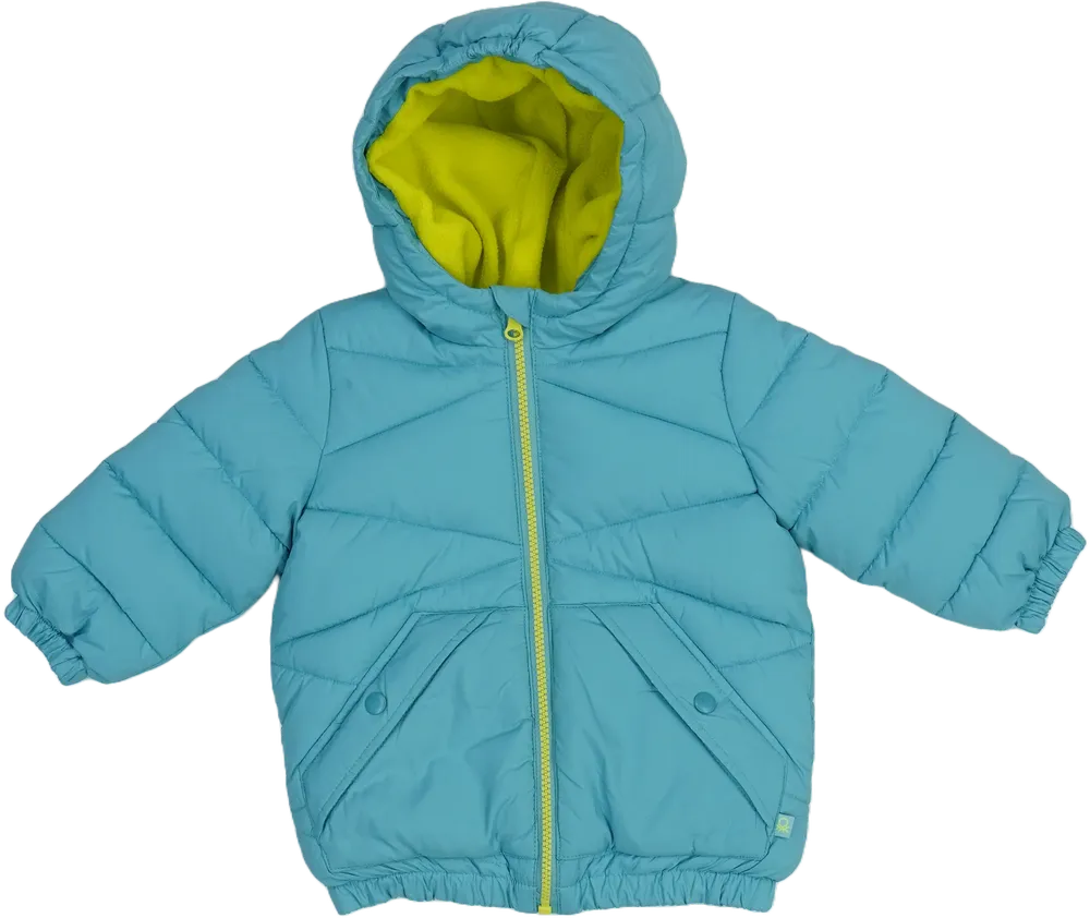Kék Benetton Télikabát EU 80 / UK 9-12 hónap / US 12 hónap