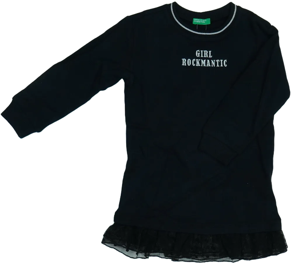 Fekete Benetton Ruha EU 110 / UK 5 év / US 5 év/XS