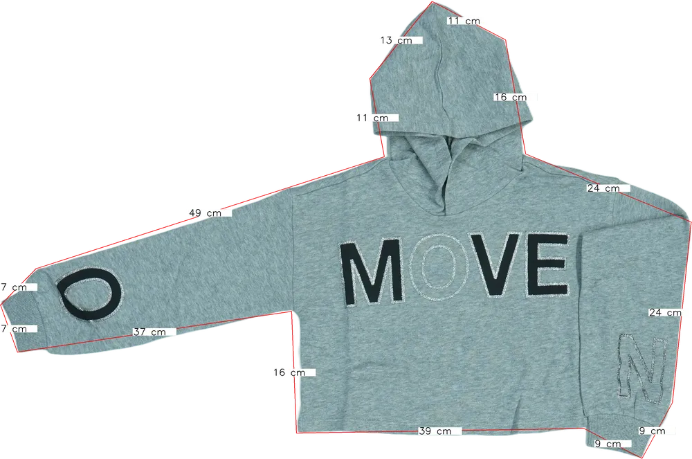 Szürke Benetton Bolero EU 134 / UK 9 év / US 9 év/L