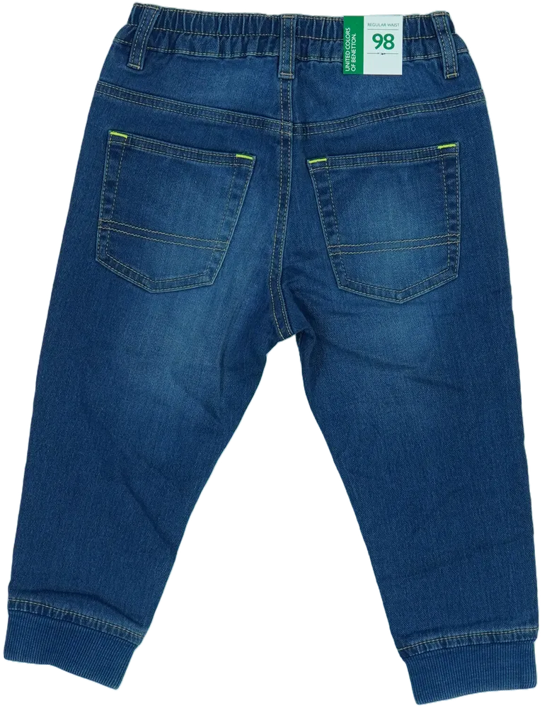 Kék Benetton Farmernadrág EU 98 / UK 3 év / US 3T