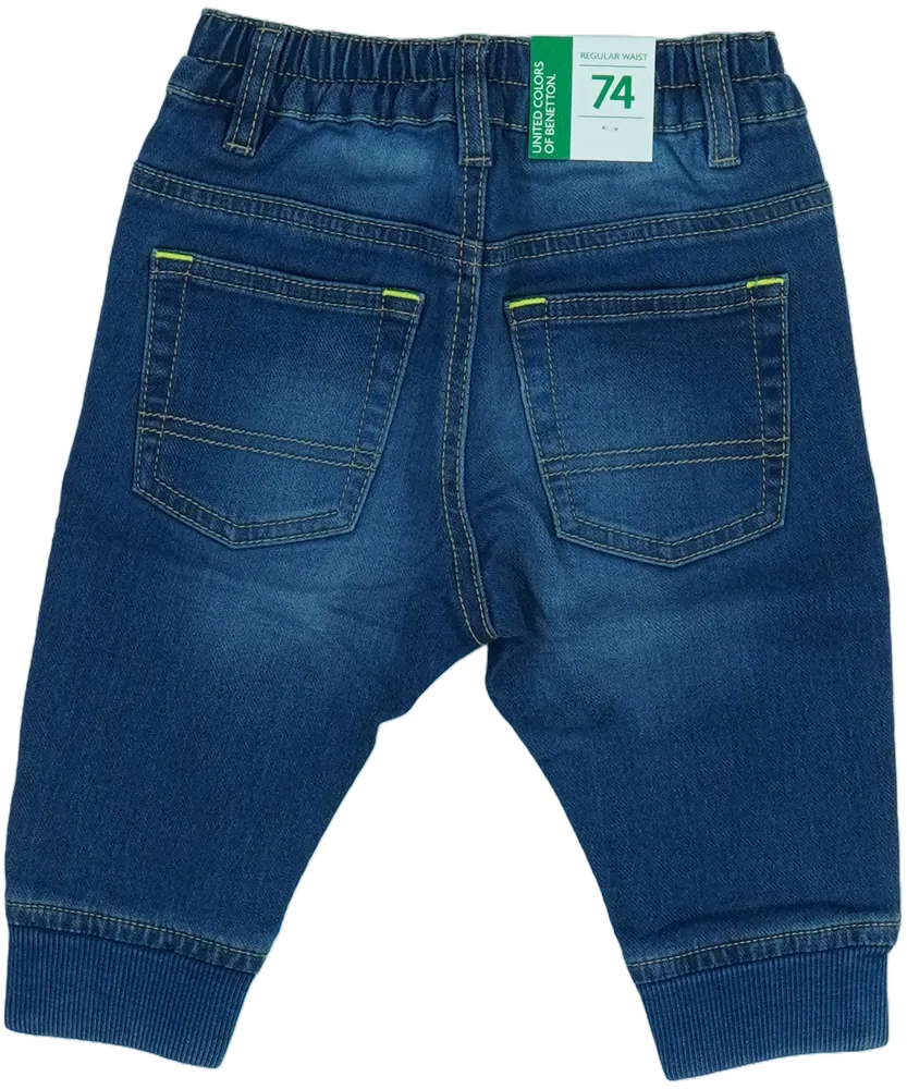 Kék Benetton Farmernadrág EU 74 / UK 6-9 hónap / US 6-9 hónap