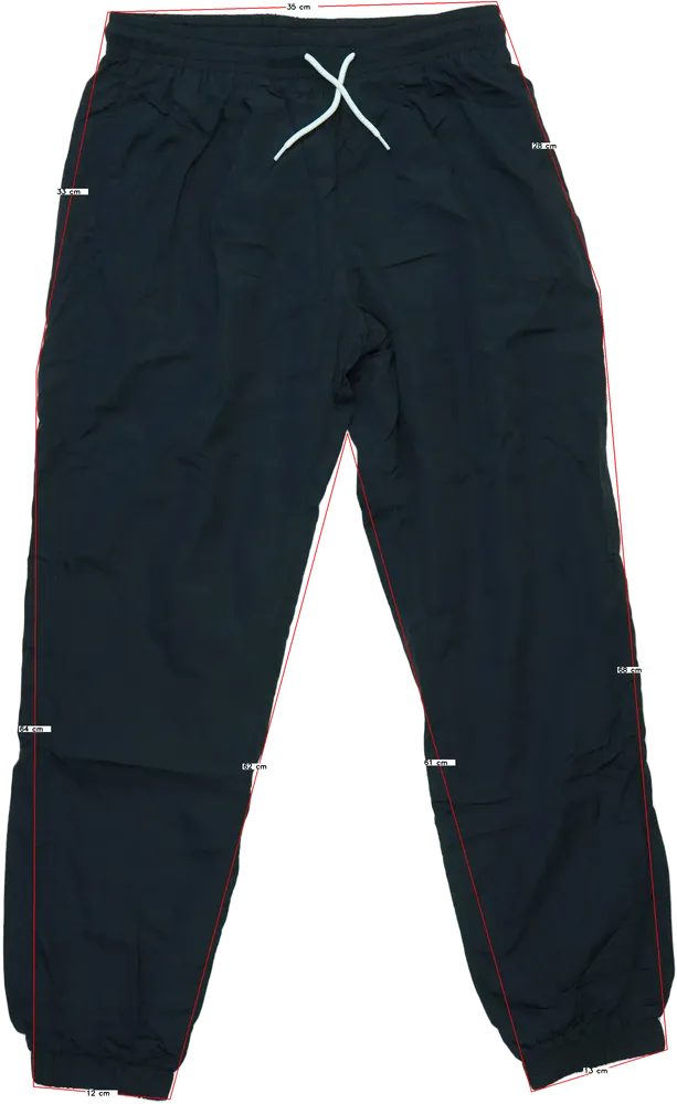 Fekete Sisley Melegítőnadrág EU 170 / UK 15 év / US XL