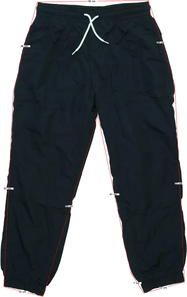 Fekete Sisley Melegítőnadrág EU 152 / UK 12 év / US 12 év/L