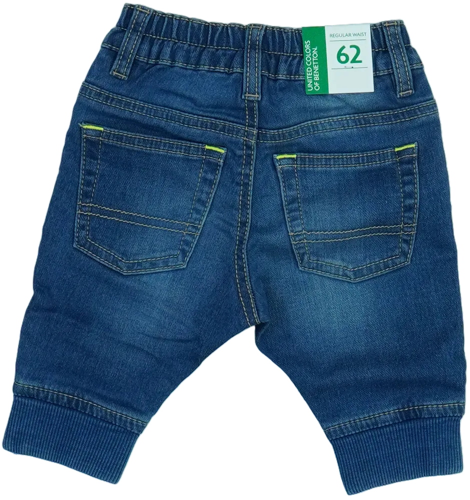 Kék Benetton Farmernadrág EU 68 / UK 3-6 hónap / US 3-6 hónap