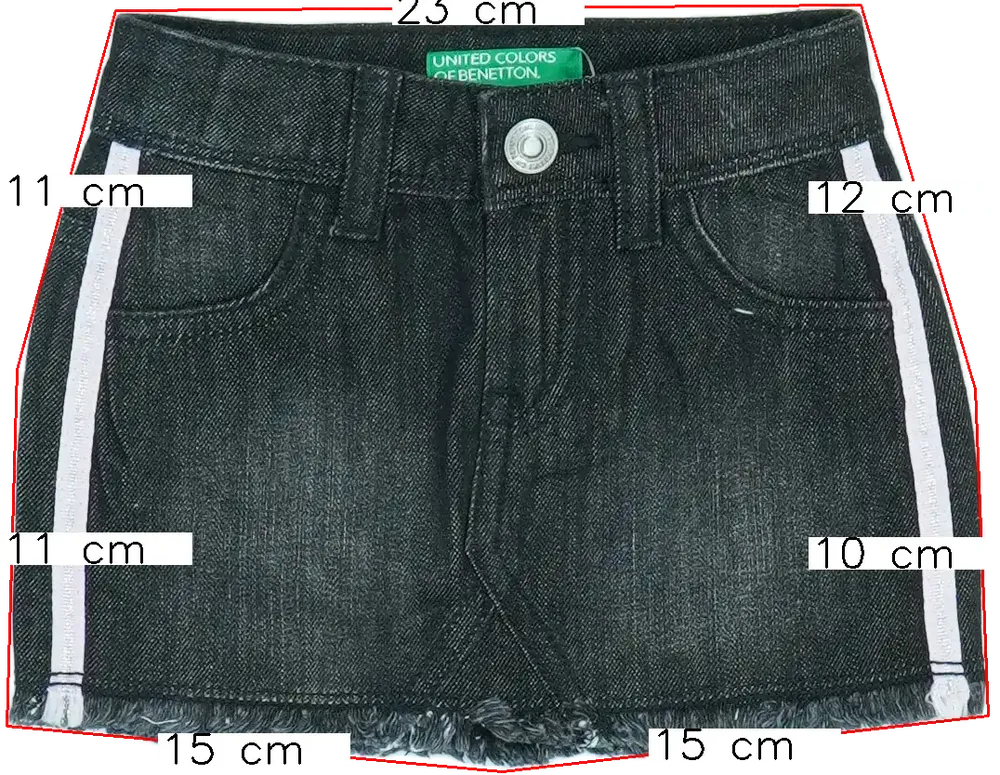 Kék Benetton Szoknya EU 86 / UK 12-18 hónap / US 18 hónap