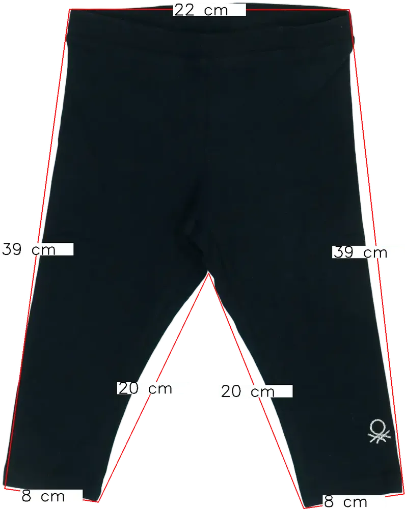 Kék Benetton Leggings EU 86 / UK 12-18 hónap / US 18 hónap