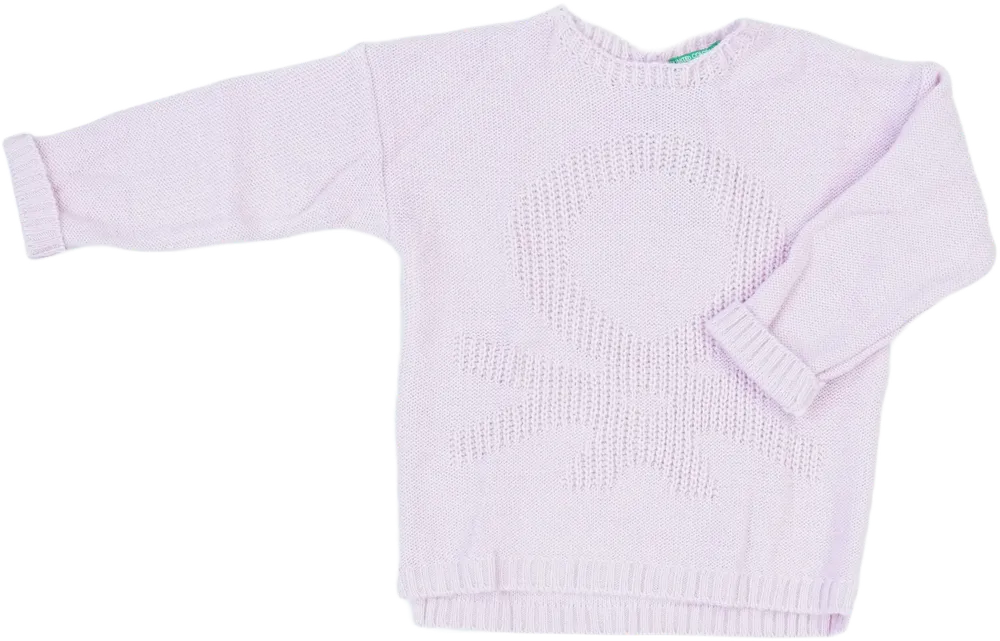 Rózsaszín Benetton Kötött pulcsi EU 98 / UK 3 év / US 3T