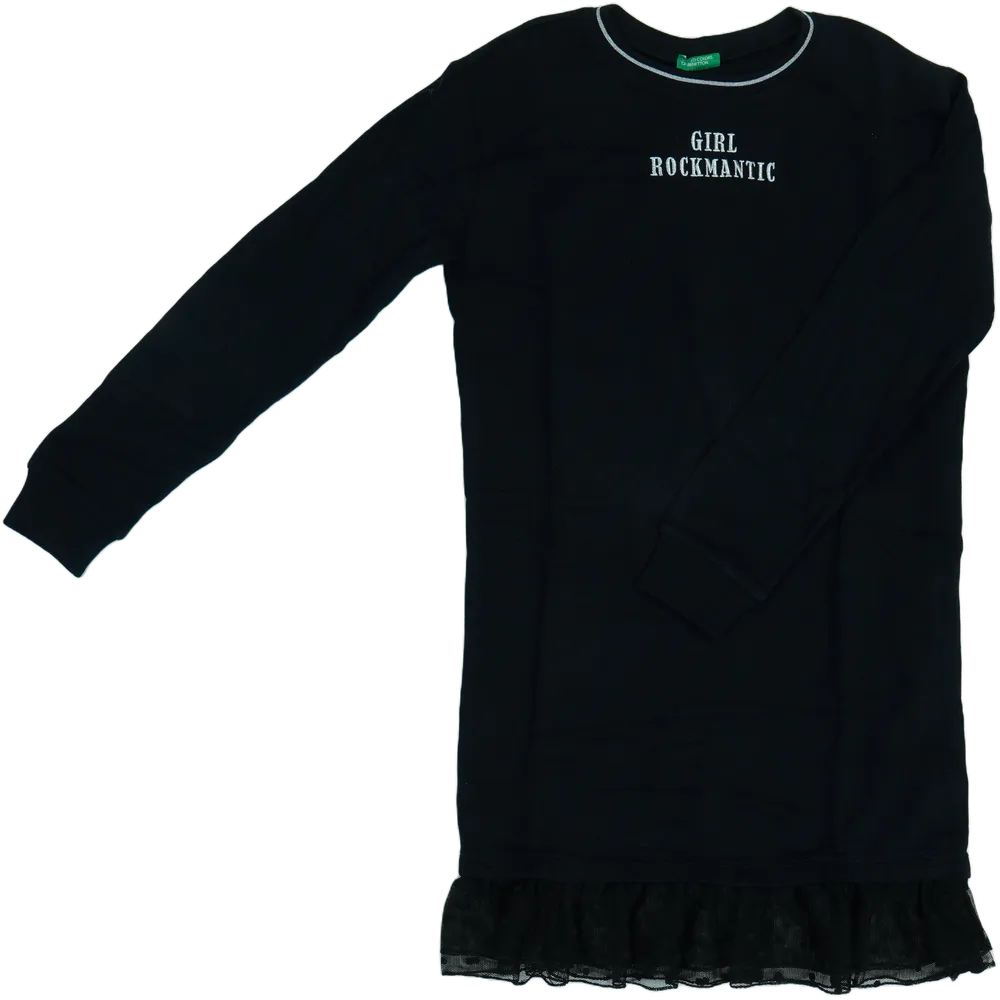 Fekete Benetton Ruha EU 164 / UK 14 év / US 14 év/XL