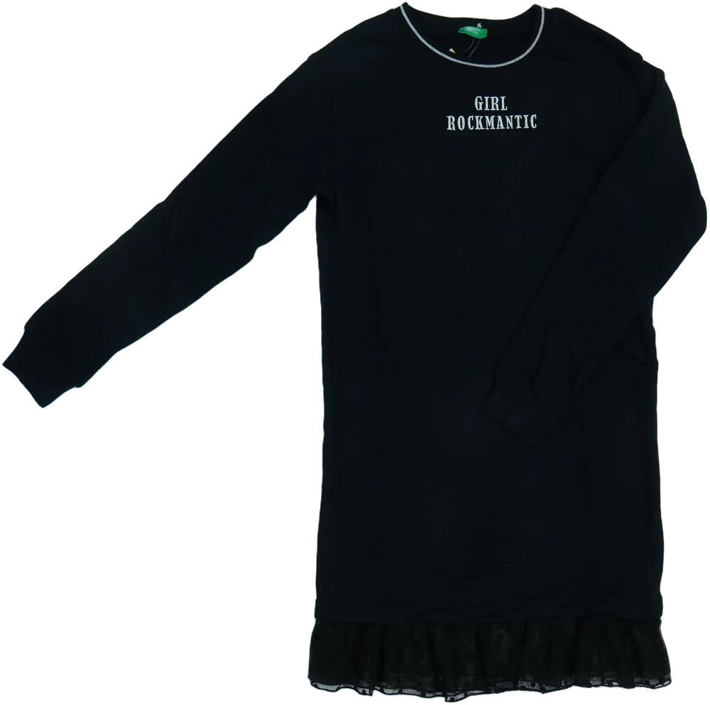 Fekete Benetton Ruha EU 158 / UK 13 év / US 14 év/XL