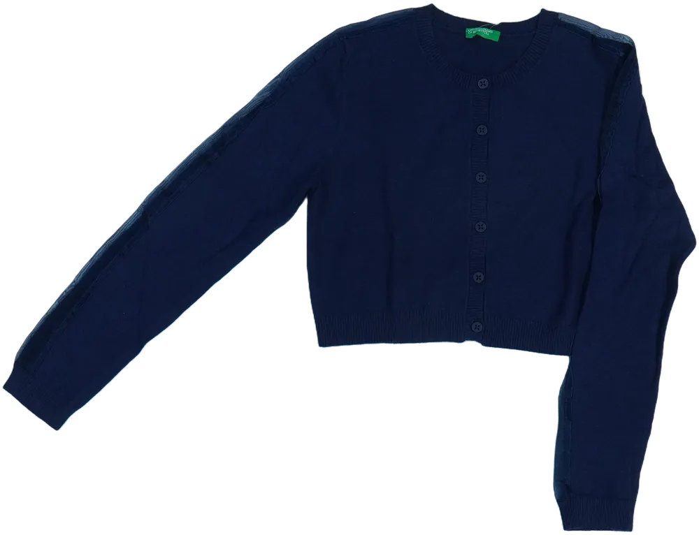 Kék Benetton Bolero EU 146 / UK 11 év / US 12 év/L