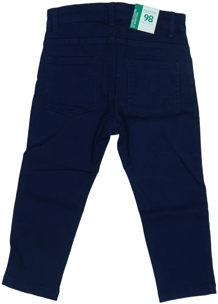 Kék Benetton Farmernadrág EU 98 / UK 3 év / US 3T