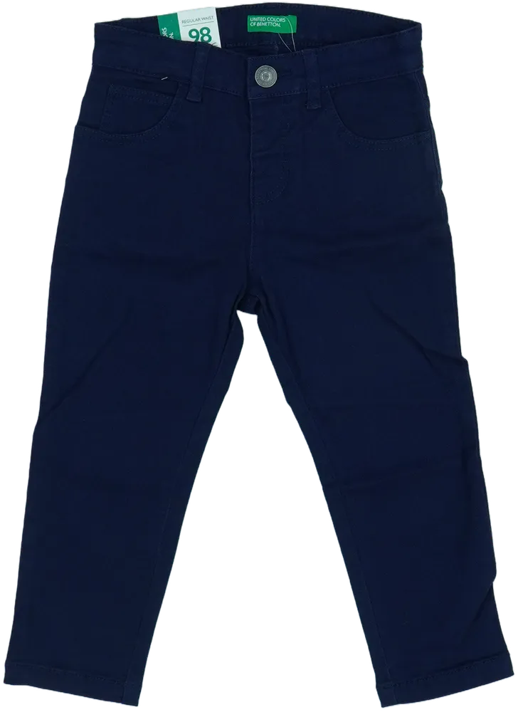 Kék Benetton Farmernadrág EU 98 / UK 3 év / US 3T