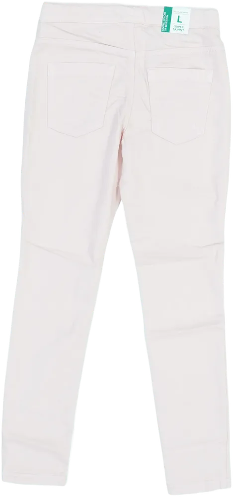 Rózsaszín Benetton Hosszúnadrág EU 134 / UK 9 év / US 9 év/L