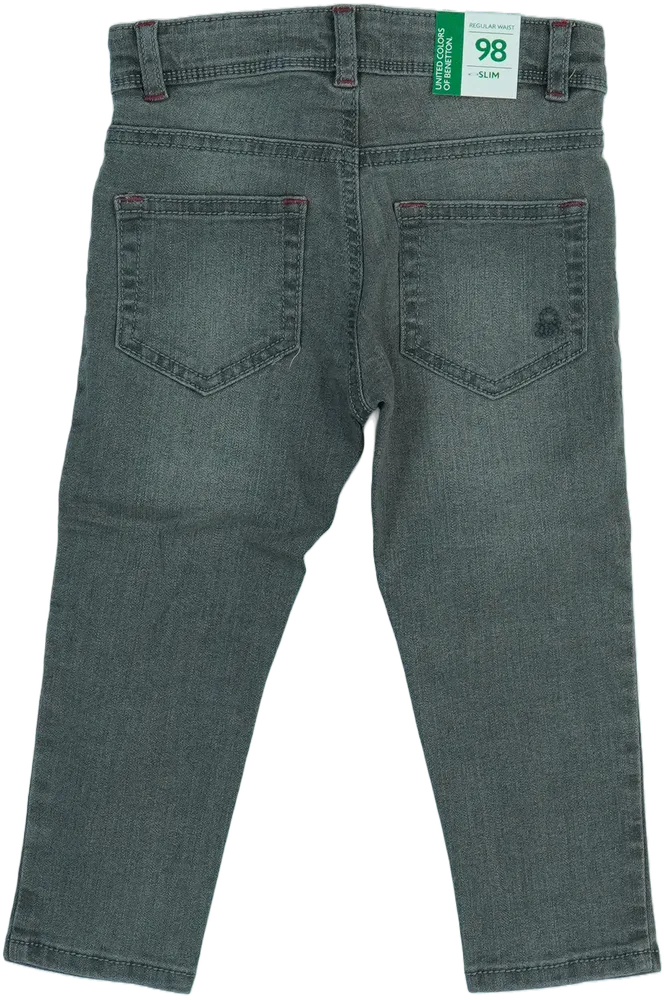 Fekete Benetton Farmernadrág EU 98 / UK 3 év / US 3T