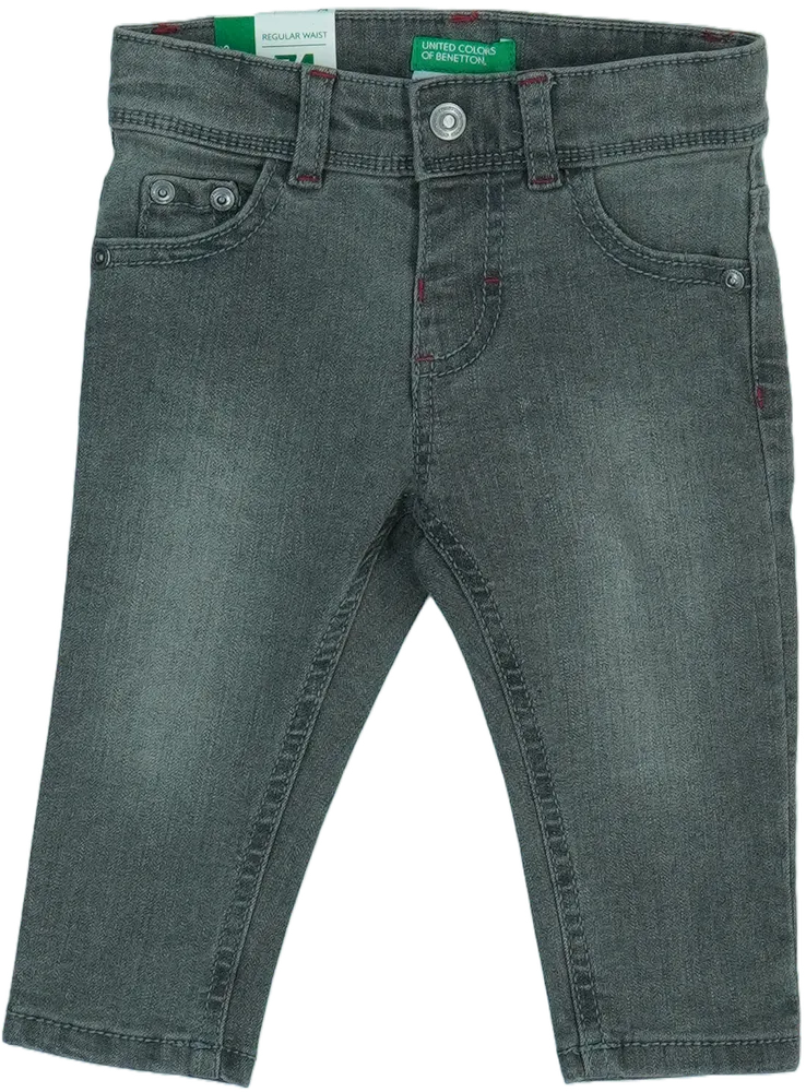 Fekete Benetton Farmernadrág EU 80 / UK 9-12 hónap / US 12 hónap