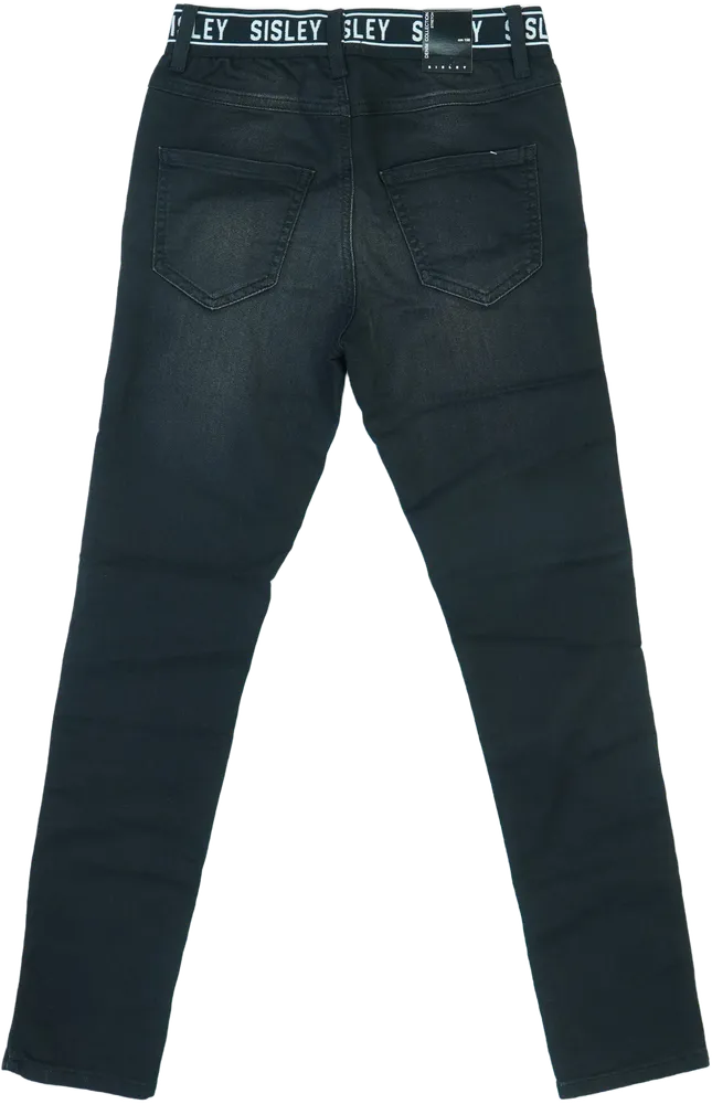 Fekete Sisley Farmernadrág EU 146 / UK 11 év / US 12 év/L