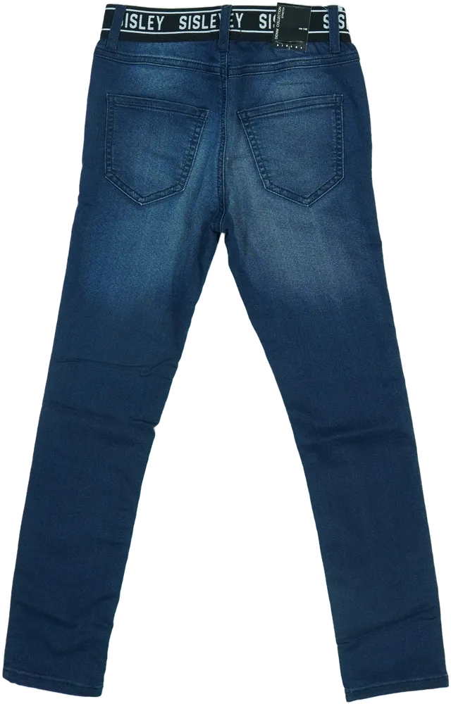 Kék Sisley Farmernadrág EU 134 / UK 9 év / US 9 év/L