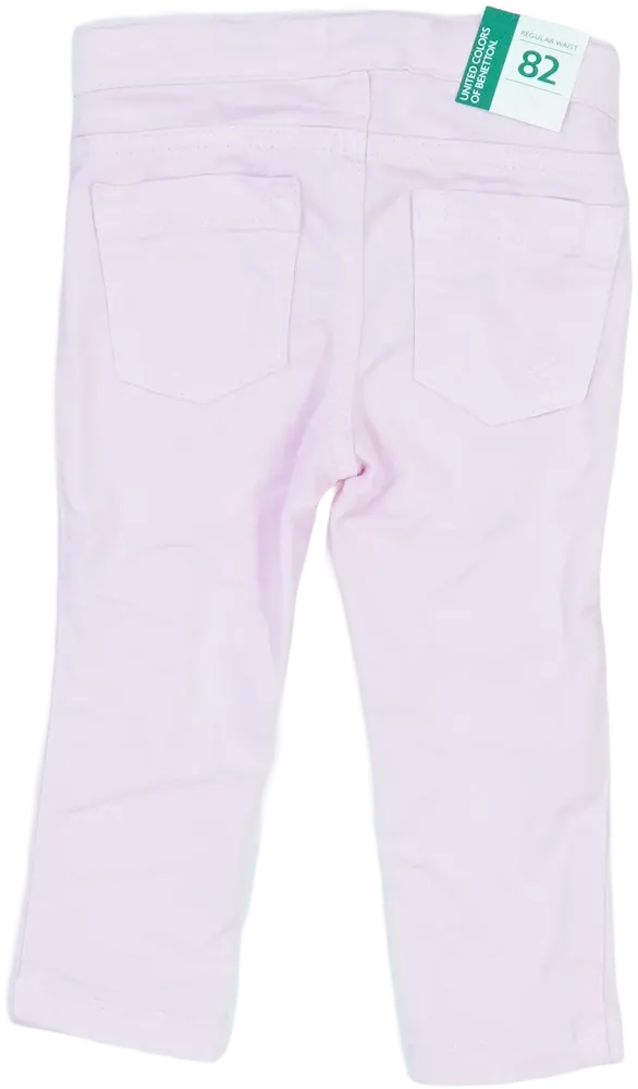 Rózsaszín Benetton Hosszúnadrág EU 86 / UK 12-18 hónap / US 18 hónap