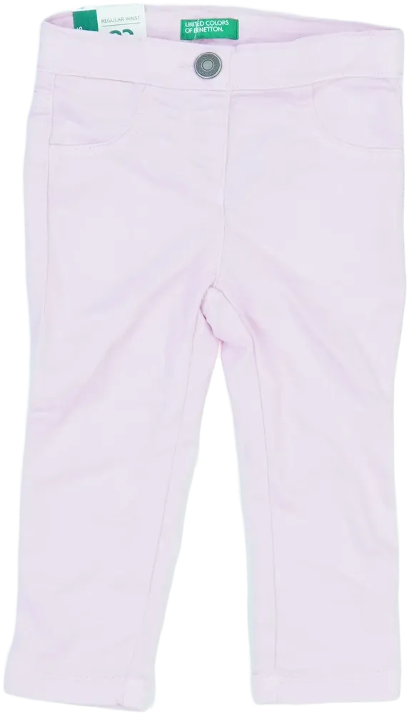 Rózsaszín Benetton Hosszúnadrág EU 86 / UK 12-18 hónap / US 18 hónap