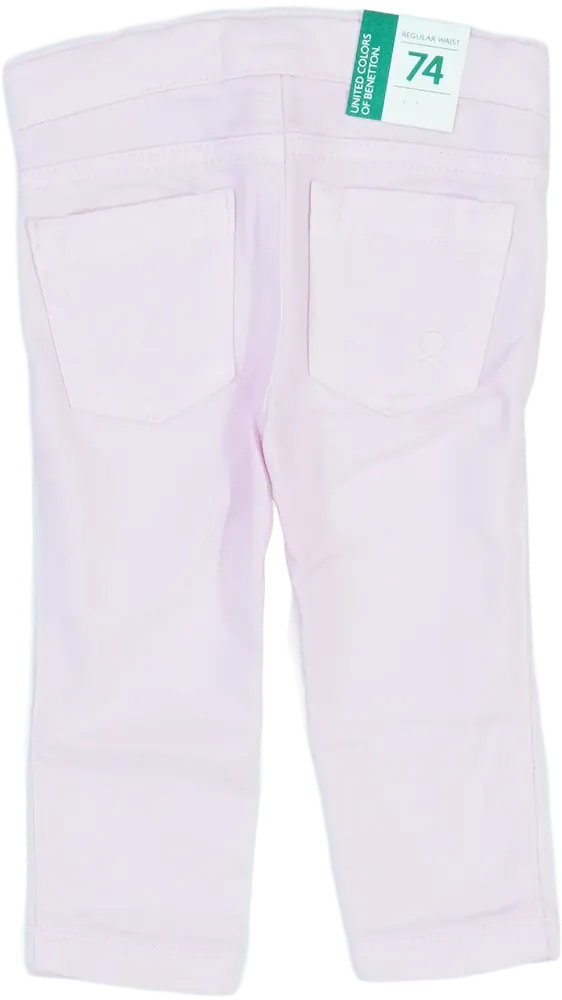 Rózsaszín Benetton Hosszúnadrág EU 74 / UK 6-9 hónap / US 6-9 hónap